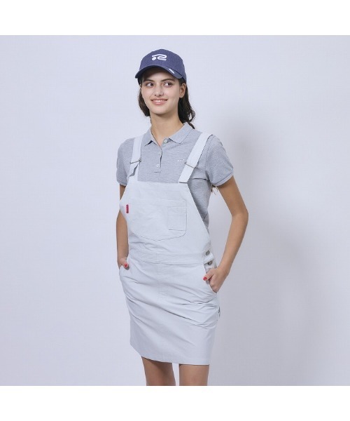 ROSASEN(ロサーセン)の「【Rosasen/GOLF】ナイロンチノストレッチオーバーオール(ワンピース・レディース・ネイビー/カーキ・38/40)」の14枚目の写真