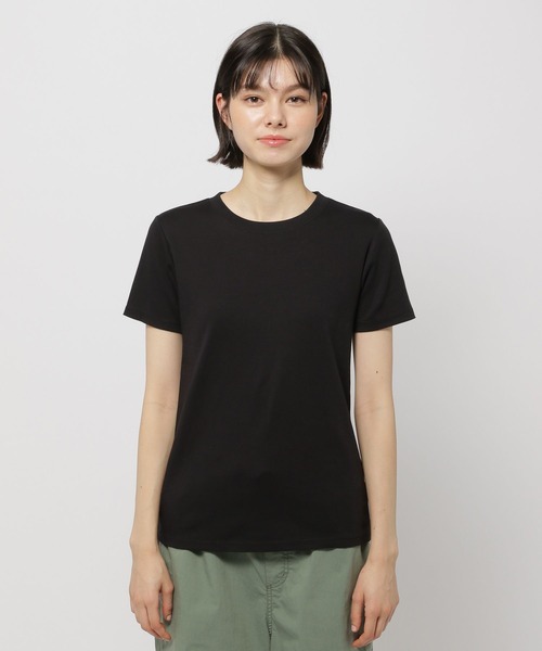 niko and...（ニコアンド）の「COLORマイスターフィットTシャツ（Tシャツ/カットソー・レディース・ブラック/オフホワイト/ホワイト/ライトグレー・MEDIUM/LARGE）」の8枚目の写真