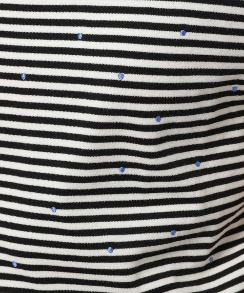 美品✦マークアンドロナ✦Union Contrast Innerインナーホワイト niko and（ニコアンド）の「COLORマイスターフィットTシャツ