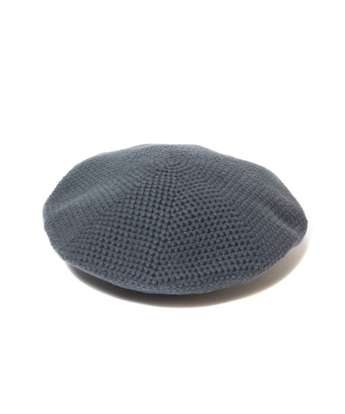 帽子 COOTIE PRODUCTIONS Crochet Knit Beret COOTIE PRODUCTIONS / Crochet Knit Beret -Black-