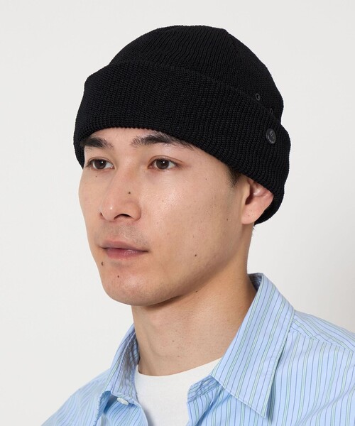 CPH（シーピーエイチ）の「【別注】＜CPH＞GLR カフ ニットキャップ ワッチ（ニットキャップ/ビーニー・メンズ・ブラック・FREE）」の8枚目の写真