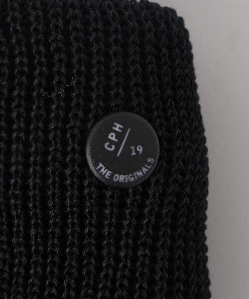CPH（シーピーエイチ）の「【別注】＜CPH＞GLR カフ ニットキャップ ワッチ（ニットキャップ/ビーニー・メンズ・ブラック・FREE）」の5枚目の写真