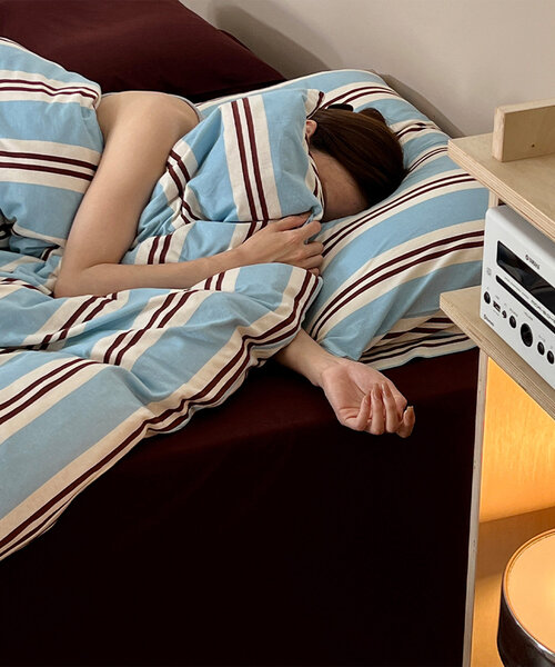 BIRTHDAY BAR（バースデイバー）の「【daydreamer】ツインストライプ ニットコットン寝具セット S（寝具・レディース・グリーン/ブルー系その他・0）」の8枚目の写真