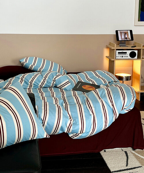 BIRTHDAY BAR（バースデイバー）の「【daydreamer】ツインストライプ ニットコットン寝具セット S（寝具・レディース・グリーン/ブルー系その他・0）」の10枚目の写真