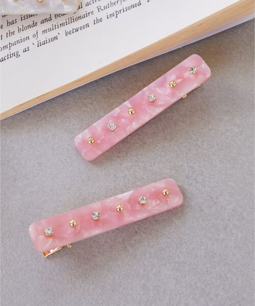 2点セット❣️美品 ヘアピン　箱付き ヘアピン ハート ストーン メタル 2本セット アメピン – OSEWAYA