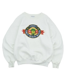 【ヴィンテージ古着】90’s Hanes “Sprout's Family Health Month”キャラクター スウェット USA製