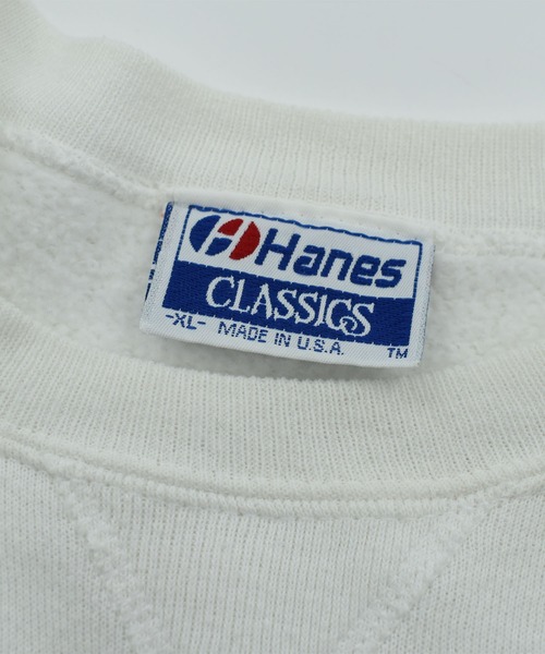 HANES（ヘインズ）の「【ヴィンテージ古着】90’s Hanes “Sprout's Family Health Month”キャラクター スウェット USA製（スウェット・メンズ・ホワイト・X-LARGE）」の4枚目の写真