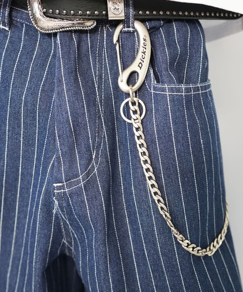 Dickies(ディッキーズ)の「【Dickies/ディッキーズ】ウォレットチェーンロゴカラビナ/ヴィンテージ風/プレゼントにも◎(ウォレットチェーン・メンズ・ゴールド/ブラック/シルバー・ONESIZE)」の11枚目の写真