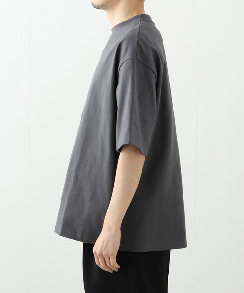 WISM（ウィズム）の「WISM BASIC TEE（Tシャツ/カットソー・メンズ・ホワイト/チャコールグレー・MEDIUM/LARGE）」の15枚目の写真