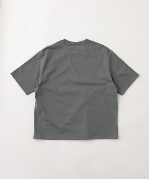 WISM（ウィズム）の「WISM BASIC TEE（Tシャツ/カットソー・メンズ・ホワイト/チャコールグレー・MEDIUM/LARGE）」の18枚目の写真