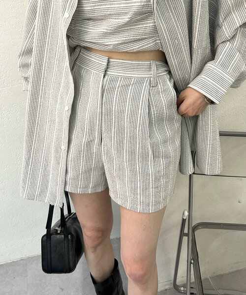 セール】ストライプショートパンツ（その他パンツ）｜mystic