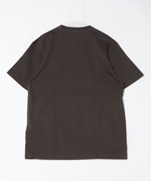Romon(ロマン)の「Romon Organic Cotton T-shirts(Romon×2)(Tシャツ/カットソー・レディース・カーキ系1/ライトオリーブ/ダークネイビー/ブラック・M/XL/L)」の5枚目の写真