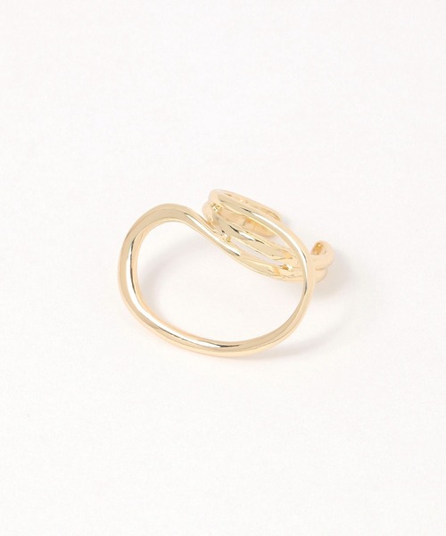 LAKOLE（ラコレ）の「アートカーブリング / 323256（リング・レディース・その他1/その他2・FREE）」の2枚目の写真