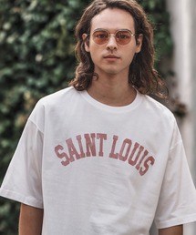 CAMBIO | mt9727- プリントTビッグ_Saint Louis Tシャツ(Tシャツ/カットソー)