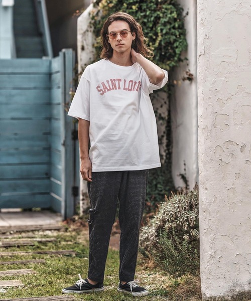 mt9727- プリントTビッグ_Saint Louis Tシャツ（Tシャツ/カットソー