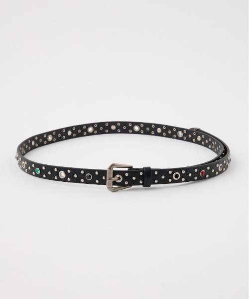 新品未使用タグ付き☆SLY　STUDS BIJOU TINY ベルト STUDS BIJOU TINY BELT スタッズ ビジュー タイニー ベルト