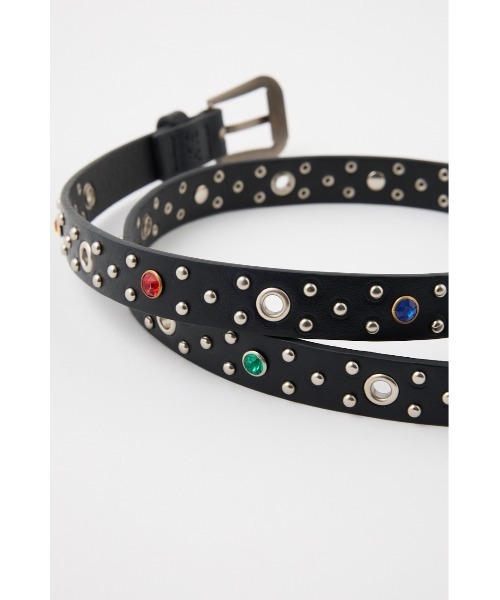 新品未使用タグ付き☆SLY　STUDS BIJOU TINY ベルト STUDS BIJOU TINY BELT スタッズ ビジュー タイニー ベルト