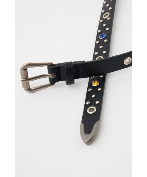 新品未使用タグ付き☆SLY　STUDS BIJOU TINY ベルト STUDS BIJOU TINY BELT スタッズ ビジュー タイニー ベルト