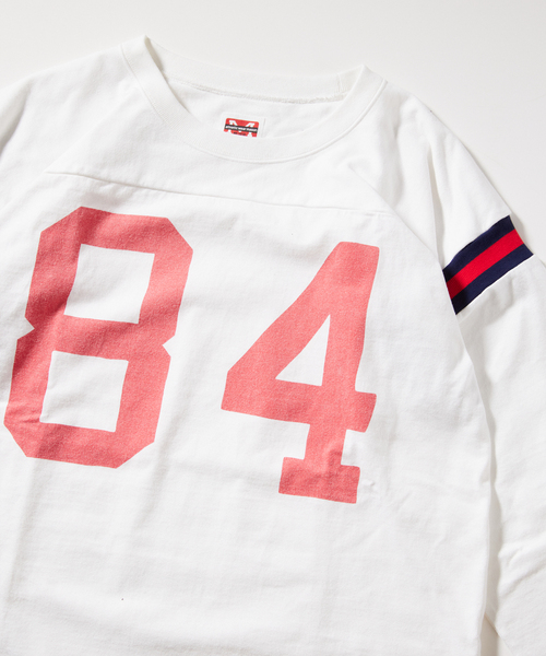 【完売size】MASON / メイソン 別注 フットボールTシャツ coen MASON（メイソン）別注フットボールロゴTシャツ