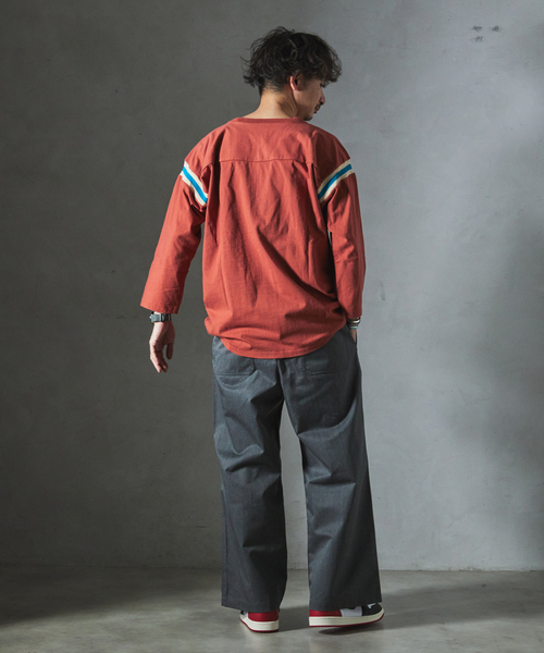 【完売size】MASON / メイソン 別注 フットボールTシャツ coen MASON（メイソン）別注フットボールロゴTシャツ