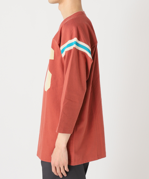 【完売size】MASON / メイソン 別注 フットボールTシャツ coen MASON（メイソン）別注フットボールロゴTシャツ