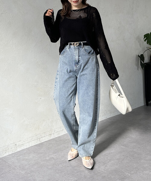 Thevon（ゼボン）の「シアーパールパンプス（サンダル・レディース・アイボリー/ブラック・M/L）」の6枚目の写真