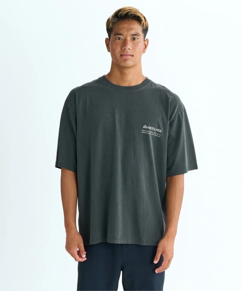 Quiksilver(クイックシルバー)の「HAND DRAWN ST/クイックシルバールーズフィットバックプリント半袖Tシャツ(Tシャツ/カットソー・メンズ・ホワイト/ブラック/ミント・MEDIUM/LARGE/X-LARGE/SMALL)」の5枚目の写真