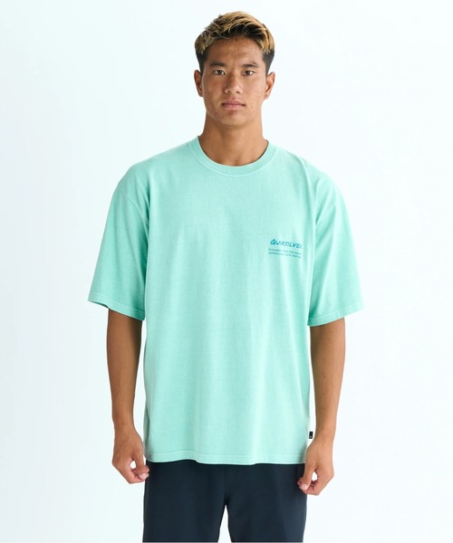 Quiksilver(クイックシルバー)の「HAND DRAWN ST/クイックシルバールーズフィットバックプリント半袖Tシャツ(Tシャツ/カットソー・メンズ・ホワイト/ブラック/ミント・MEDIUM/LARGE/X-LARGE/SMALL)」の6枚目の写真