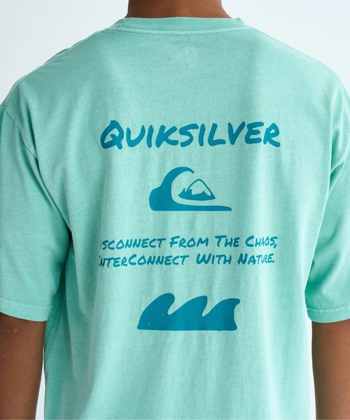 Quiksilver(クイックシルバー)の「HAND DRAWN ST/クイックシルバールーズフィットバックプリント半袖Tシャツ(Tシャツ/カットソー・メンズ・ホワイト/ブラック/ミント・MEDIUM/LARGE/X-LARGE/SMALL)」の7枚目の写真