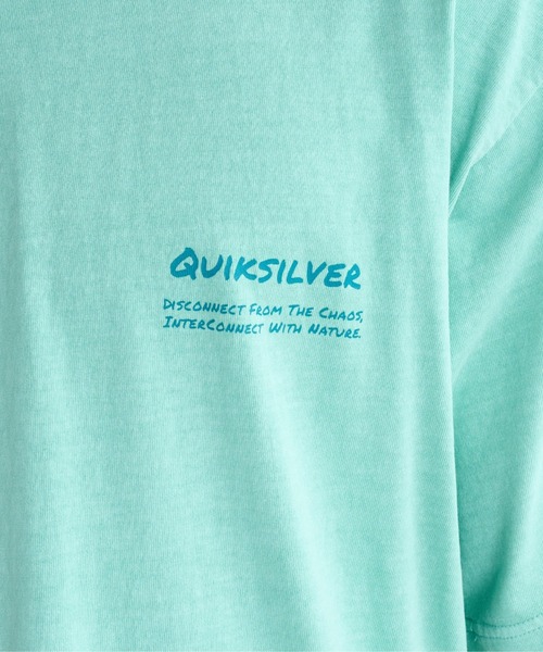 Quiksilver(クイックシルバー)の「HAND DRAWN ST/クイックシルバールーズフィットバックプリント半袖Tシャツ(Tシャツ/カットソー・メンズ・ホワイト/ブラック/ミント・MEDIUM/LARGE/X-LARGE/SMALL)」の8枚目の写真