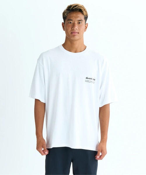 Quiksilver(クイックシルバー)の「HAND DRAWN ST/クイックシルバールーズフィットバックプリント半袖Tシャツ(Tシャツ/カットソー・メンズ・ホワイト/ブラック/ミント・MEDIUM/LARGE/X-LARGE/SMALL)」の4枚目の写真