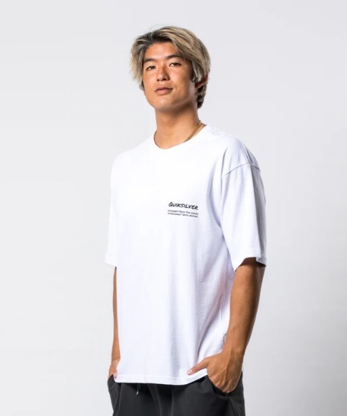 Quiksilver(クイックシルバー)の「HAND DRAWN ST/クイックシルバールーズフィットバックプリント半袖Tシャツ(Tシャツ/カットソー・メンズ・ホワイト/ブラック/ミント・MEDIUM/LARGE/X-LARGE/SMALL)」の12枚目の写真