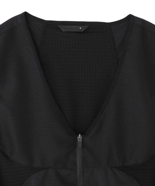 WHITELAND(ホワイトランド)の「WHITELAND/ホワイトランド/NYLON VEST(ベスト・レディース・ブラック・F)」の3枚目の写真