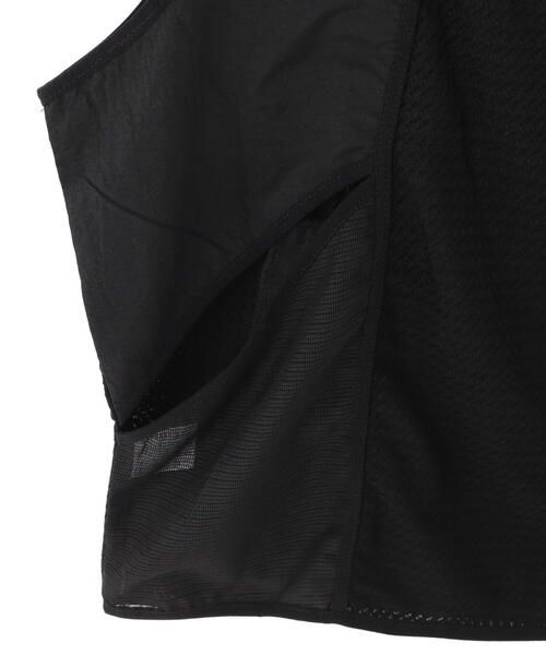 WHITELAND(ホワイトランド)の「WHITELAND/ホワイトランド/NYLON VEST(ベスト・レディース・ブラック・F)」の7枚目の写真