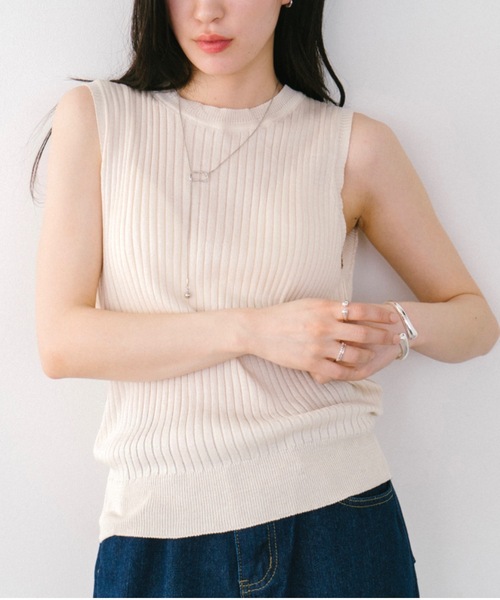 and mary トップス MAISON BREEZE 【SETUP7】トップス シアートップス 透け感 長袖