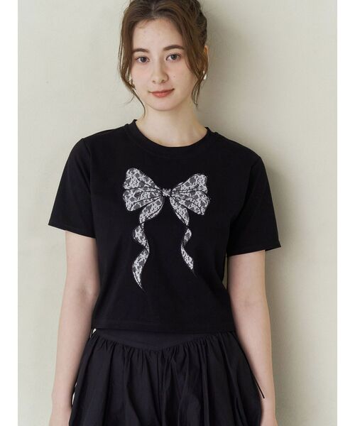 tシャツ RIBBON ASSORT TEE/リボンアソートTシャツ レディース セール】RIBBON ASSORT TEE/リボンアソートTシャツ（Tシャツ