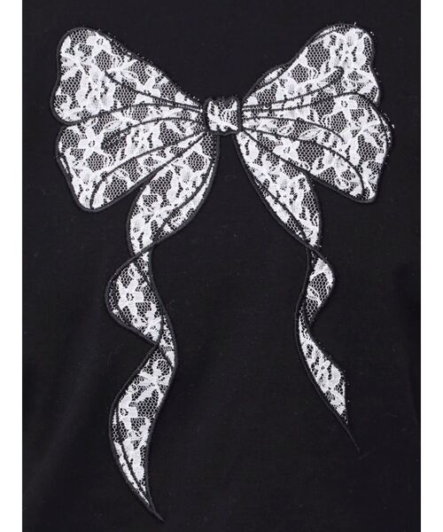 CALNAMUR（カルナムール）の「RIBBON ASSORT TEE/リボンアソートTシャツ（Tシャツ/カットソー・レディース・その他2/オフホワイト/ブラック/アイボリー・FREE）」の22枚目の写真