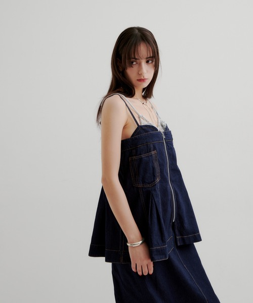 AULA AILA(アウラ アイラ)別注デニムワンピース AULA AILA ワンピース AILA（アウラ アイラ）別注デニム