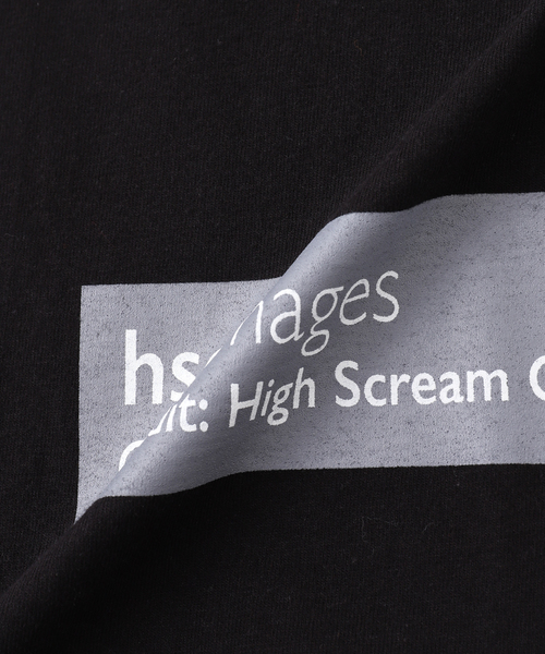 BAYCREW'S DEPO(ベイクルーズデポ)の「High Scream Center / ハイスクリームセンター IMAGES TEE / CT07(Tシャツ/カットソー・メンズ・ブラック/ホワイト・SMALL/MEDIUM)」の10枚目の写真