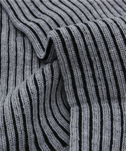 MR.EVERYDAY`S(ミスターエブリデイズ)の「MR.EVERYDAY'S SOCKS(WEDENSDAY) 靴下 ラインソックス MR-E054-100(ソックス/靴下・メンズ・ブラック/グレー/ネイビー・FREE)」の4枚目の写真