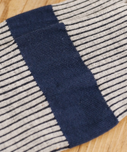 MR.EVERYDAY`S(ミスターエブリデイズ)の「MR.EVERYDAY'S SOCKS(WEDENSDAY) 靴下 ラインソックス MR-E054-100(ソックス/靴下・メンズ・ブラック/グレー/ネイビー・FREE)」の6枚目の写真