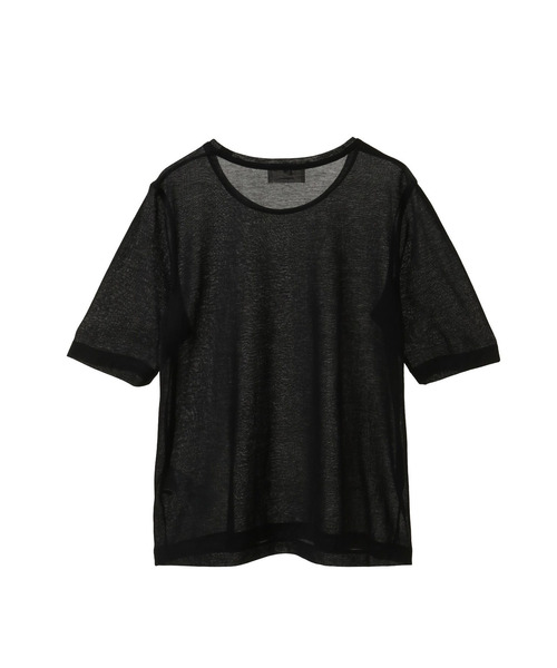 1er Arrondissement ドッキングドルマンTシャツ 黒 ハイゲージ天竺ロゴTシャツ】｜1er Arrondissement（プルミエ