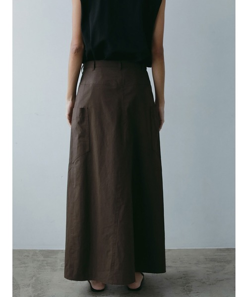 SPORTMAXアウトレット「GHISA」コットン フレアスカート セール】 ジオメトリックレースフレアスカート【セットアップ