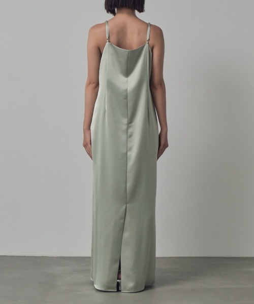 【送料込】 satin minimal サテンミニマルドレス（ドレス / dress ワンピース