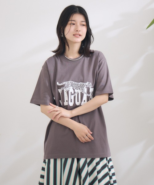 MARGAUX VINTAGE⭐︎JAGUAR Tee ベージュ JAGUAR TEE ~margaux vintage~ MG CT-25104-、MG CT