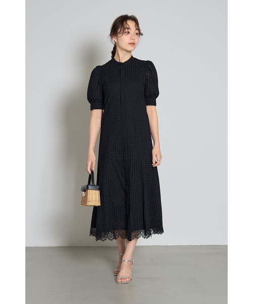 POLOBCSコラボ　コルセットスウィッチングシャツワンピースネイビーSサイズ POLO BCS ワンピース 「POLOBCSコラボ」コルセットスウィッチ