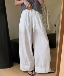 aimoha | ギャザーイージーワイドパンツ(その他パンツ)