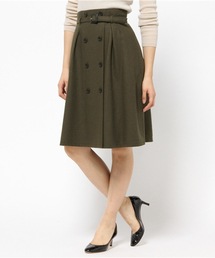 NATURAL BEAUTY BASIC | フラノトレンチスカート(スカート)