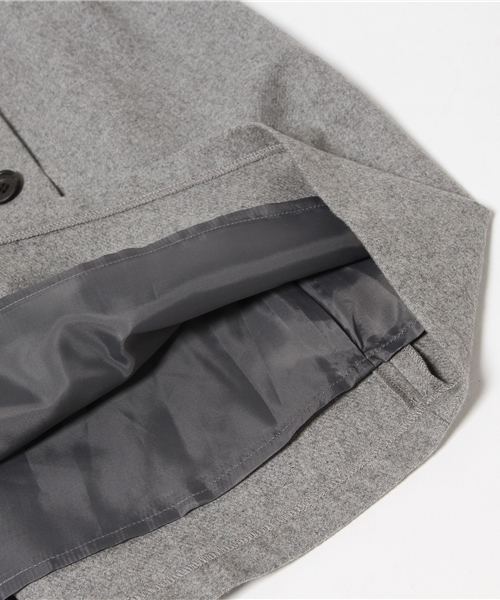 NATURAL BEAUTY BASIC（ナチュラルビューティーベーシック）の「フラノトレンチスカート（スカート・レディース・カーキ/グレー・MEDIUM/X-SMALL/LARGE/SMALL）」の10枚目の写真