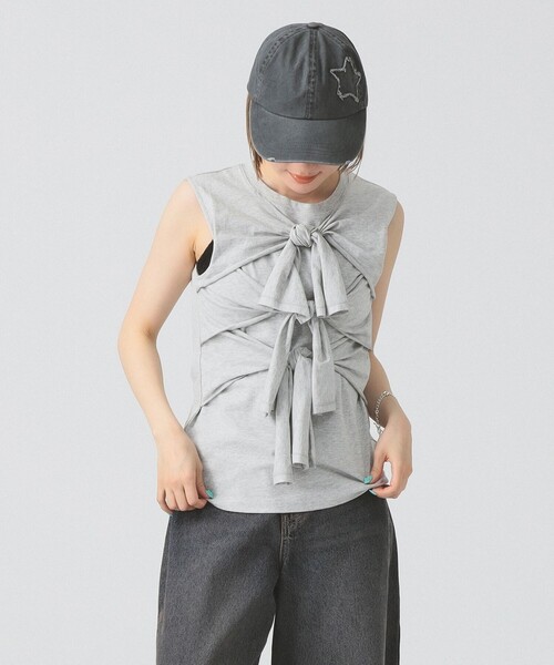 tシャツ バレエリボンノースリーブ レディース Tシャツ | WEAR | T-SHIRT | バレエショップ フェアリー